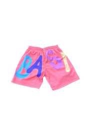 Ellebasi Color Block Mesh Shorts