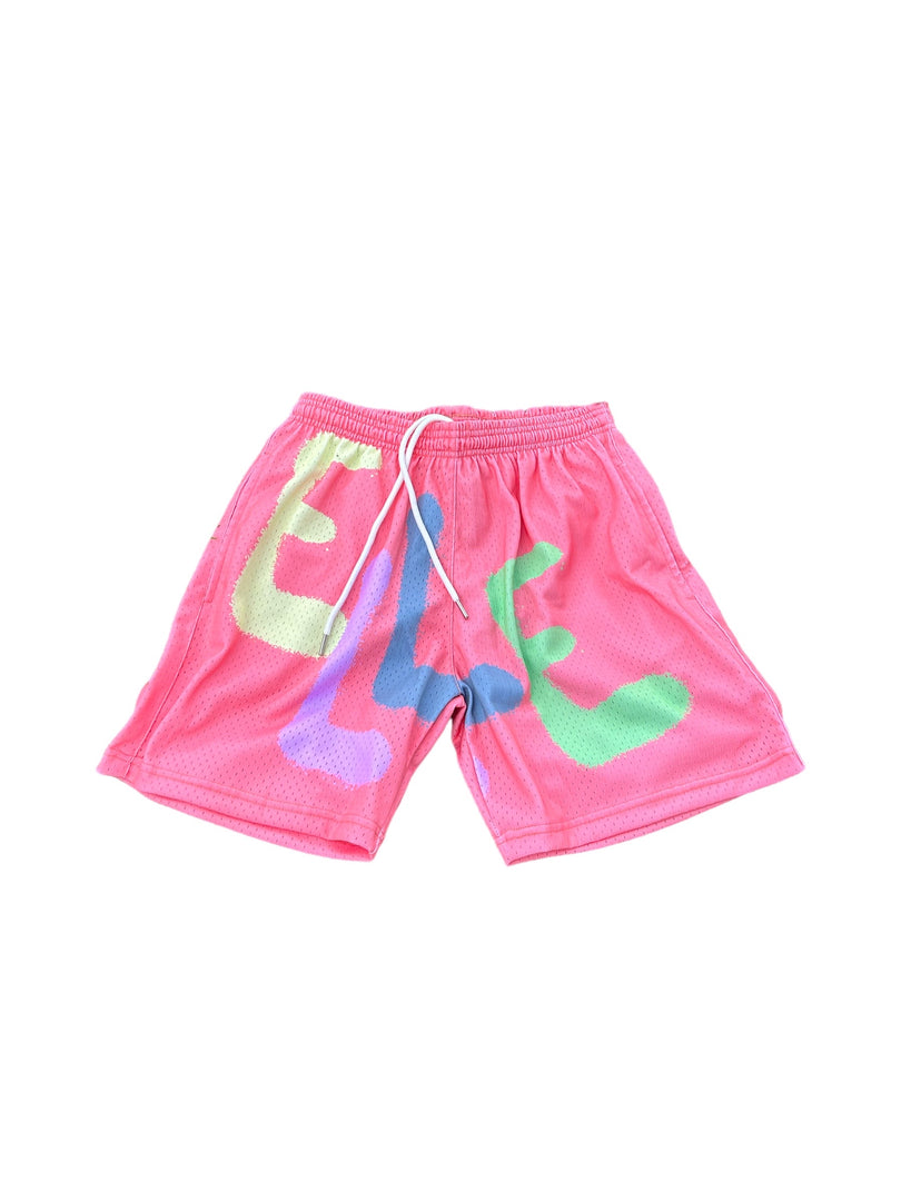 Ellebasi Color Block Mesh Shorts